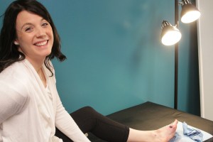 Jac is the smiling recipient of my first tattoo! Looks like I did OK!